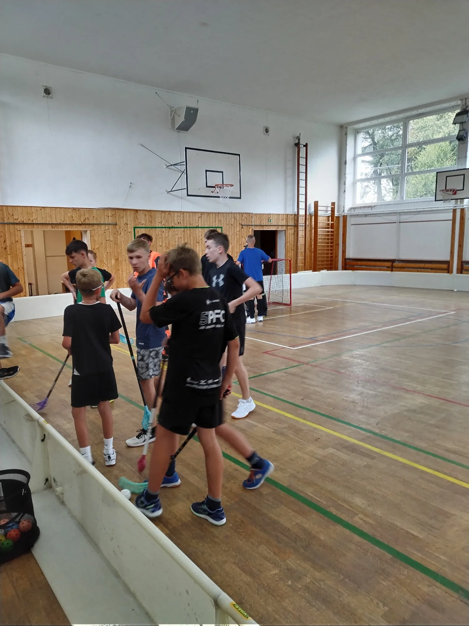 Soustředění florbalového klubu - 2024