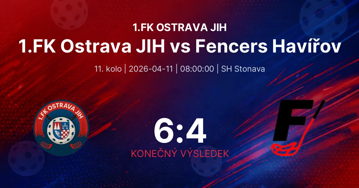 1.FK Ostrava JIH (muži) vs Fencers Havířov